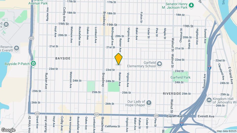 2226 Rainier Ave, Unit Cottage Mapa y Detalles de la Ubicación