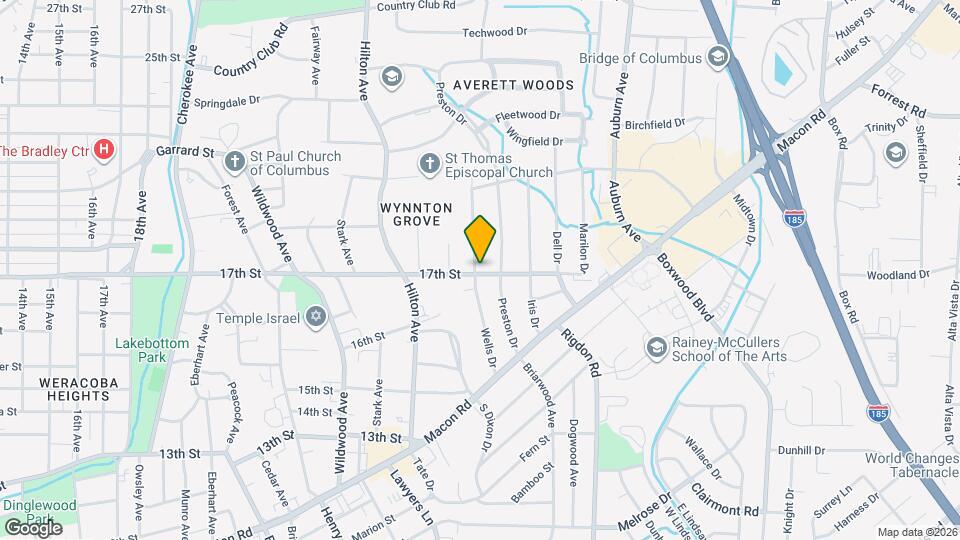 1706 Wells Dr Map and Location Details