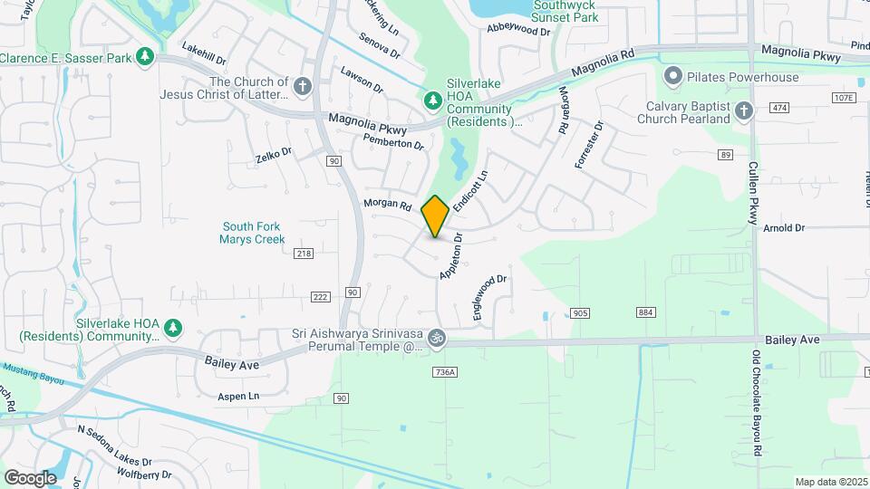 3714 Paigewood Dr Map and Location Details