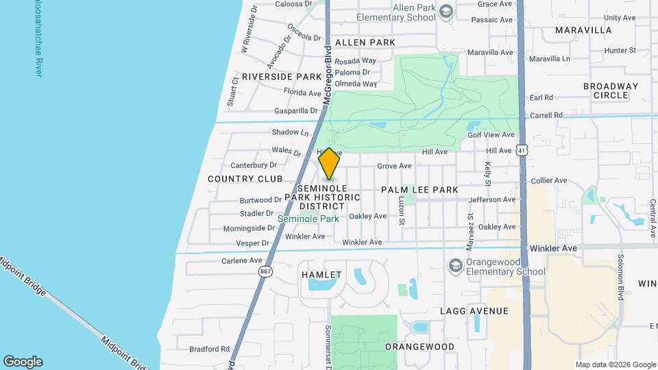 1431 Jefferson Ave Map and Location Details