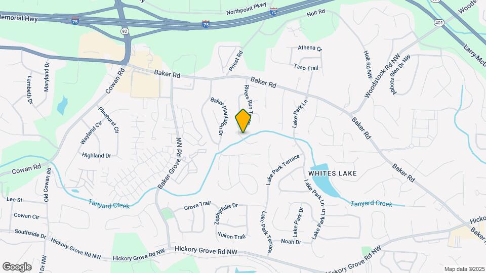 3703 Crescent Hill Ln Map and Location Details