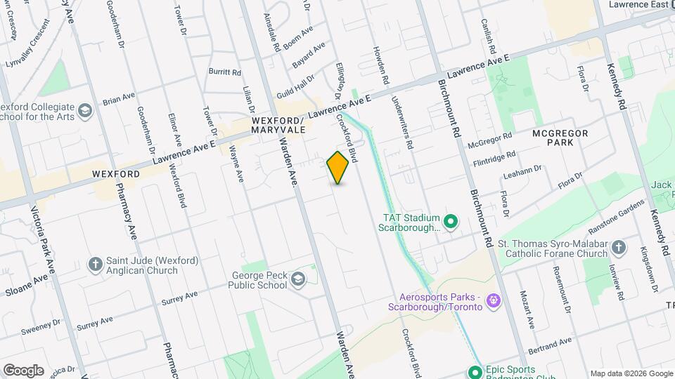 39 Frey Crescent Map and Location Details