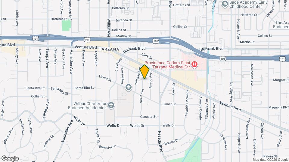 5400 Veloz Ave Map and Location Details