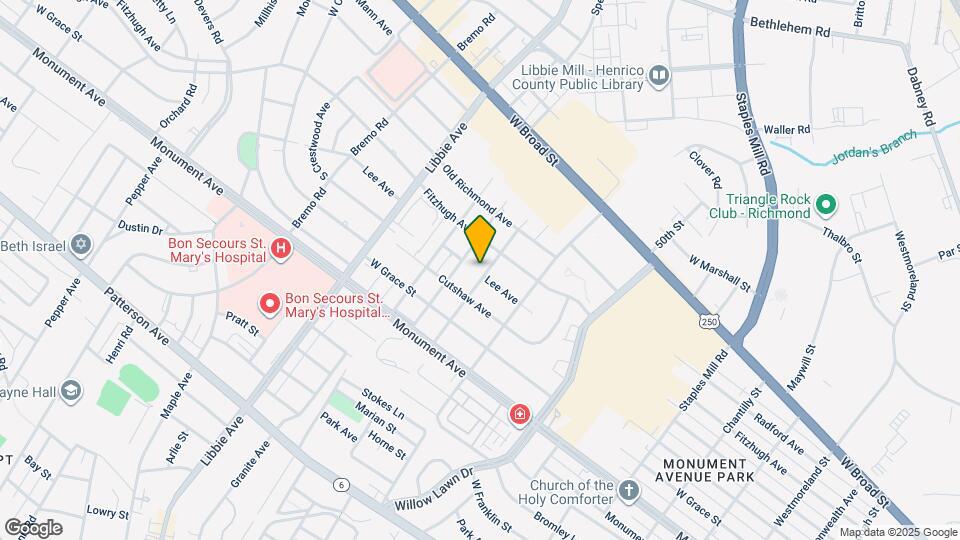 1600 Treboy Ave Map and Location Details