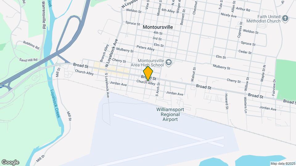 503 Church Alley Map and Location Details