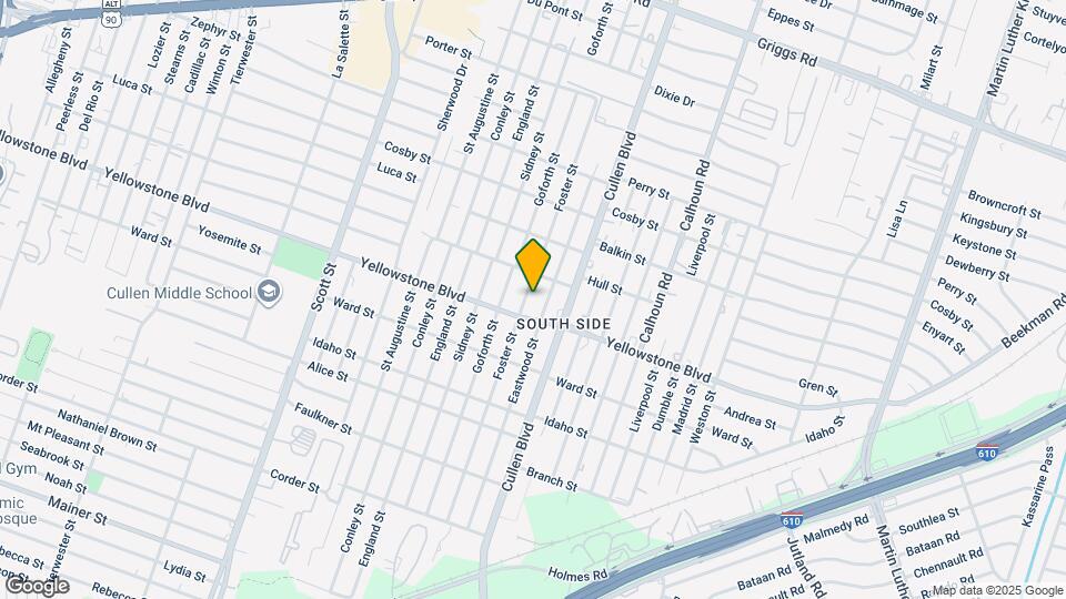 6631 Foster St Map and Location Details