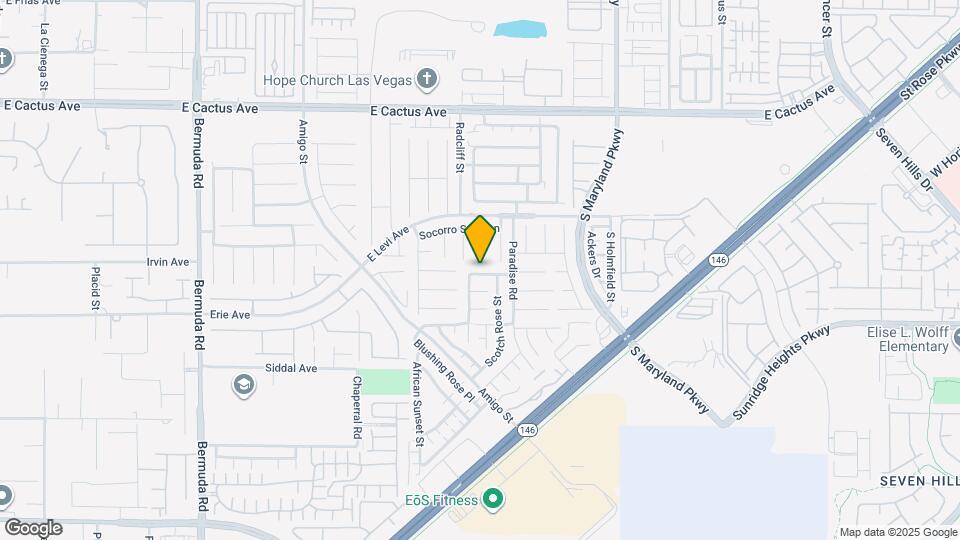 934 E Shady Charmer Ave Map and Location Details