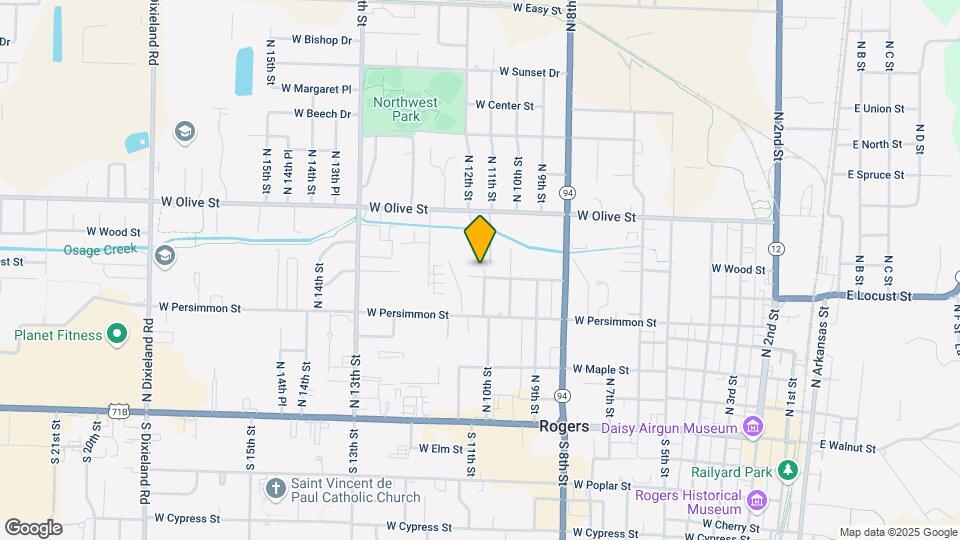 1103 Rozell St-Unit -B Map and Location Details