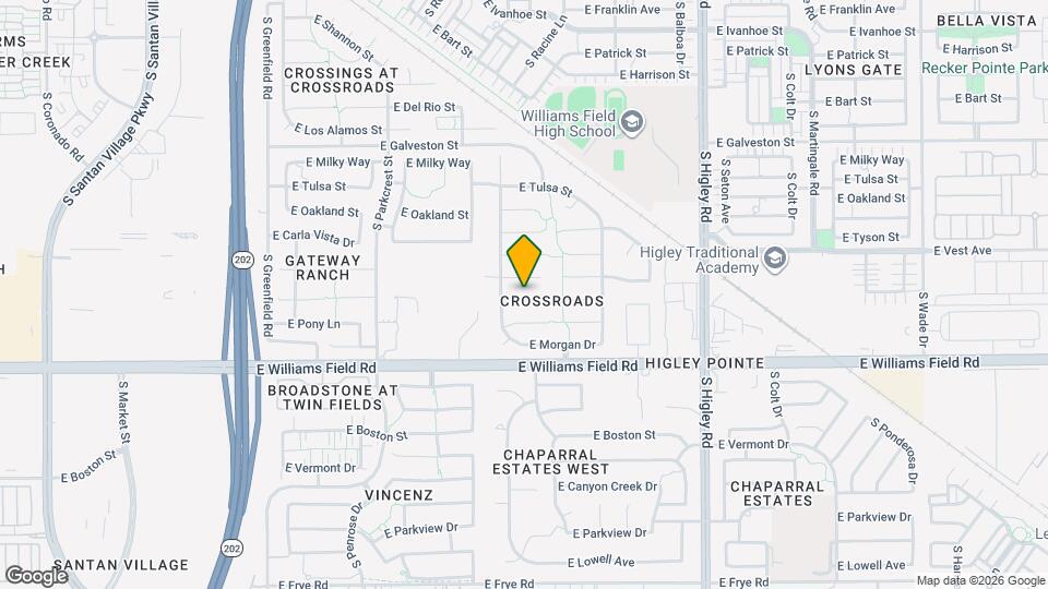 2866 E Toledo Ct Map and Location Details