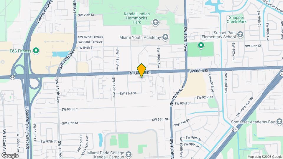 8928 SW 109th Ave Map and Location Details