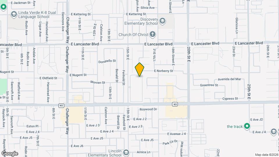 44550 15th St E, Unit 44550 15th St East Mapa y Detalles de la Ubicación