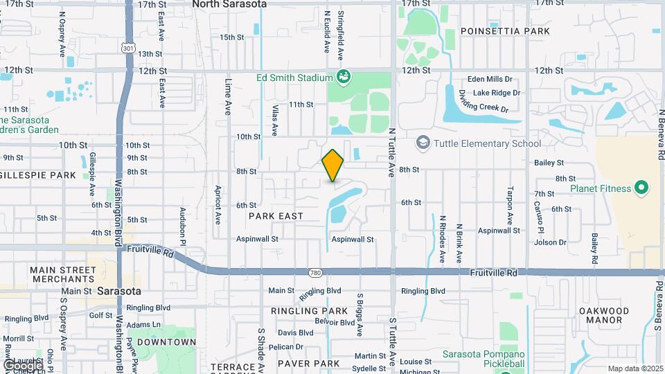 2605 Pine Lake Terrace Map and Location Details