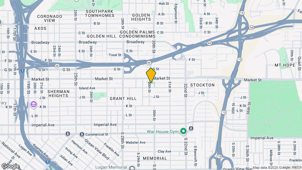 511 30th St Map and Location Details