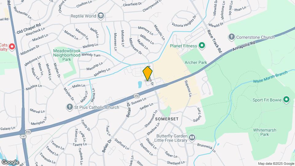 12749 Millstream Dr Map and Location Details