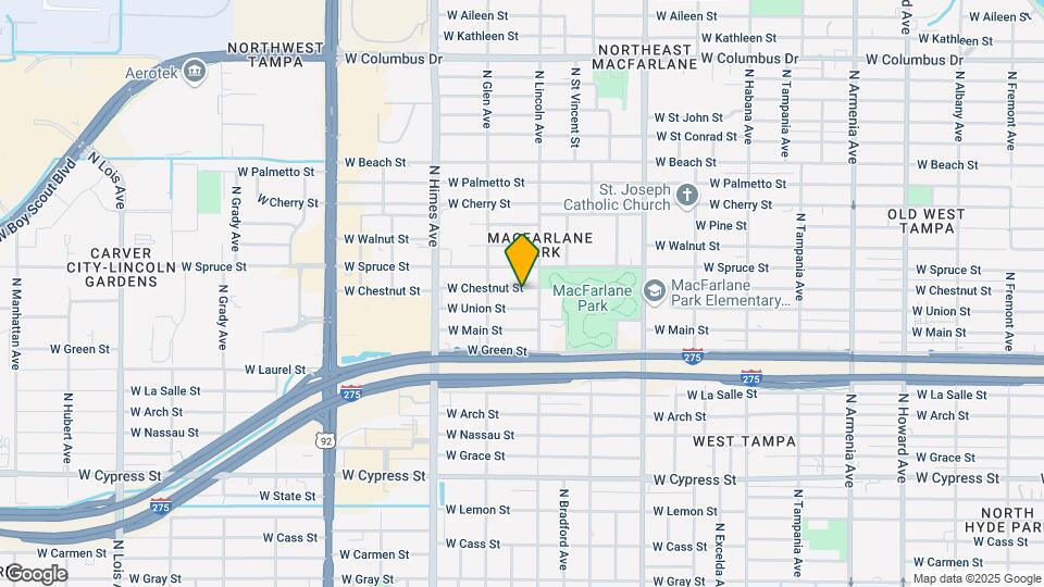 3306 W Chestnut St Mapa y Detalles de la Ubicación