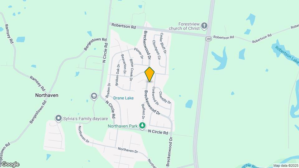 5204 Breckenwood Dr Map and Location Details