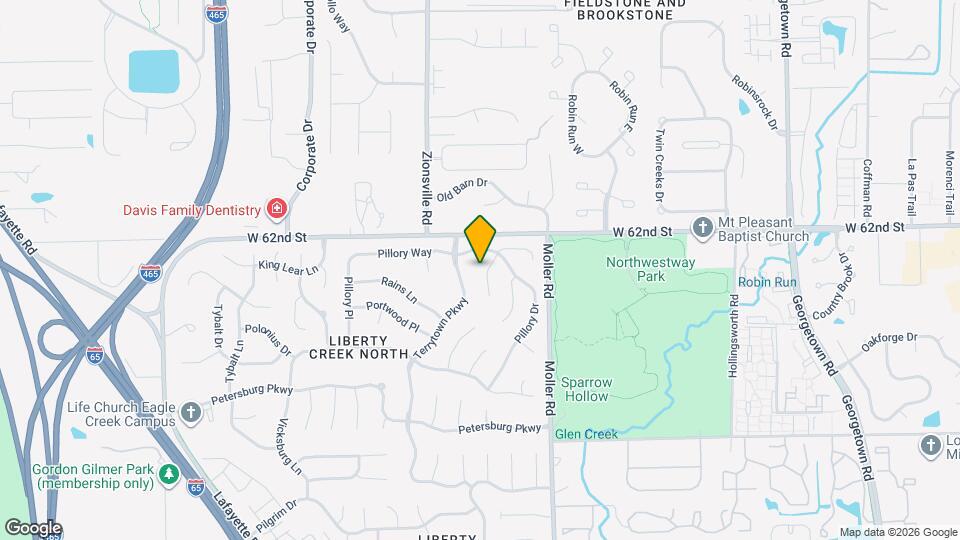 6130 Bethesda Way Map and Location Details