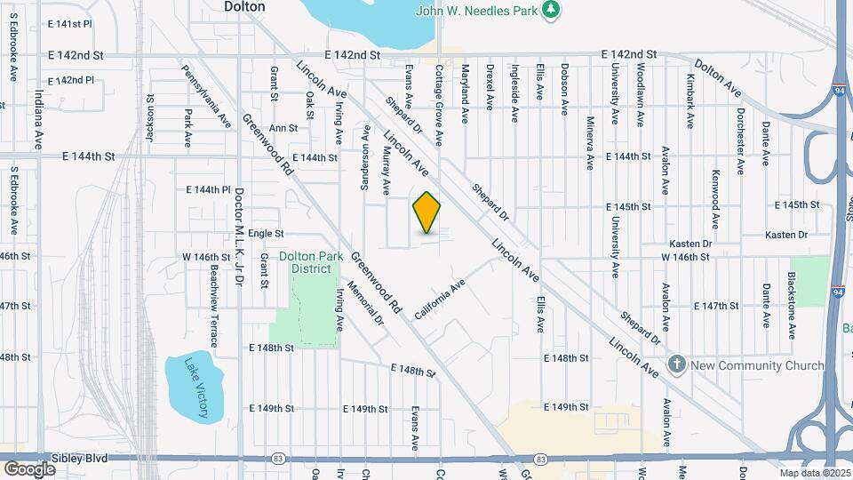 14526 Cottage Grove Ave, Unit 2 W Map and Location Details