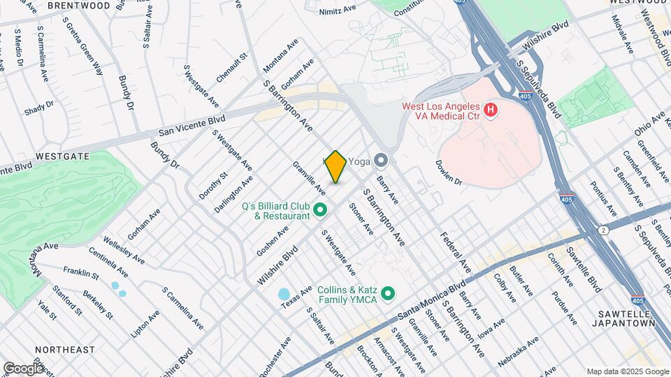 11742 Goshen Ave Map and Location Details
