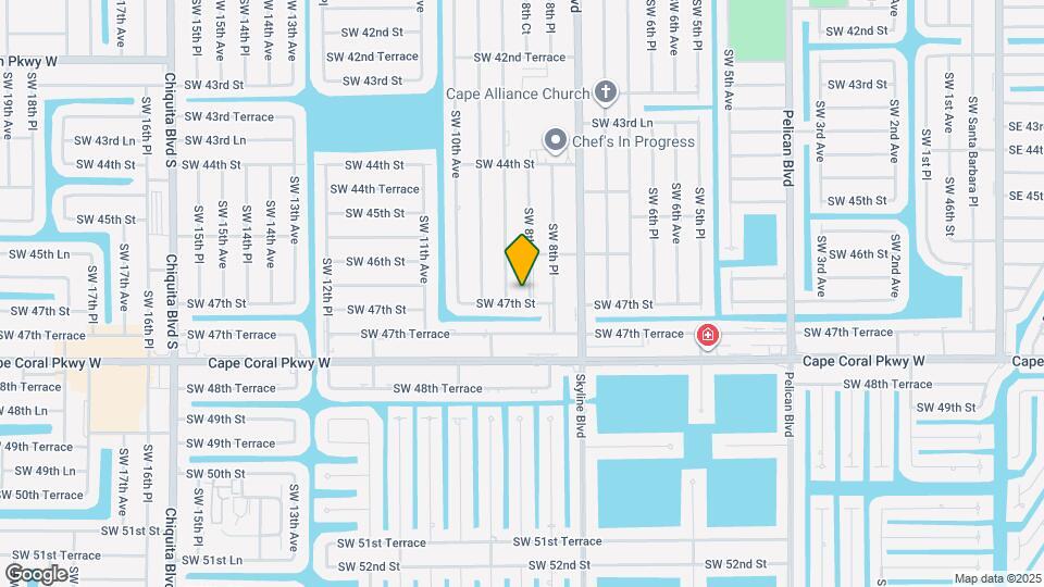 4622 SW 8th Ct Map and Location Details