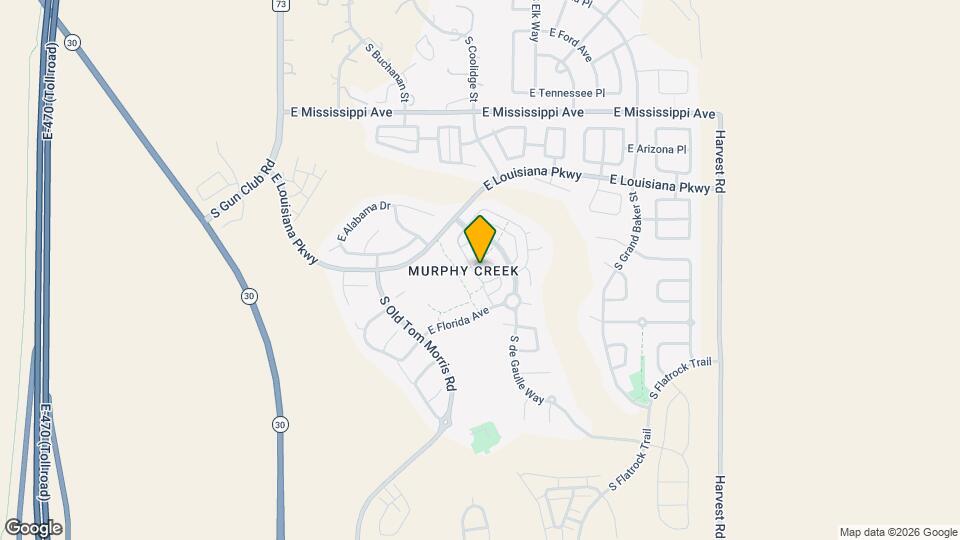 1354 S Coolidge Cir Map and Location Details