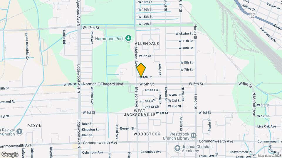 3142 W 6th St Map and Location Details
