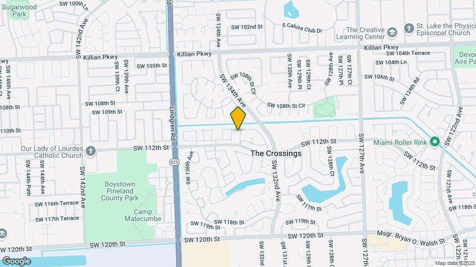 11028 SW 132nd Pl Map and Location Details