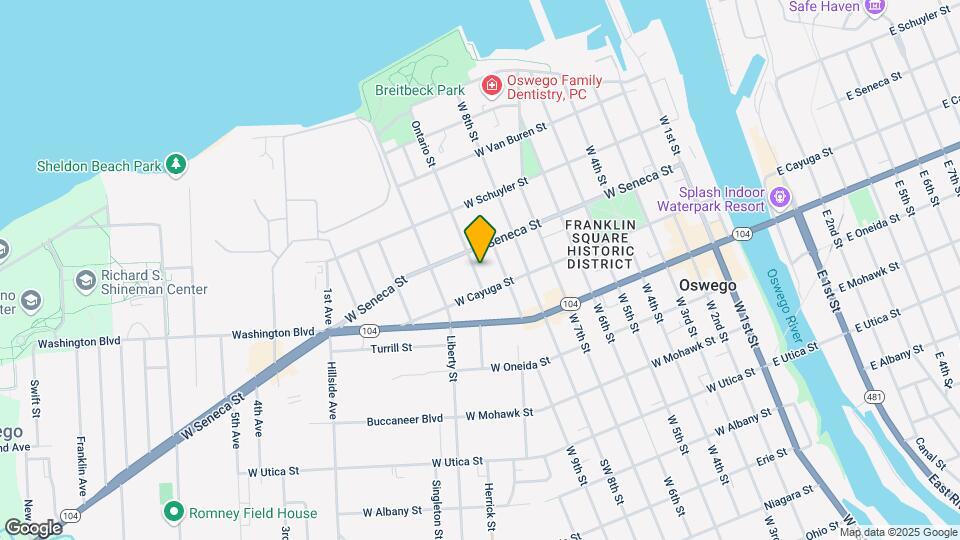 95 Ontario St Map and Location Details