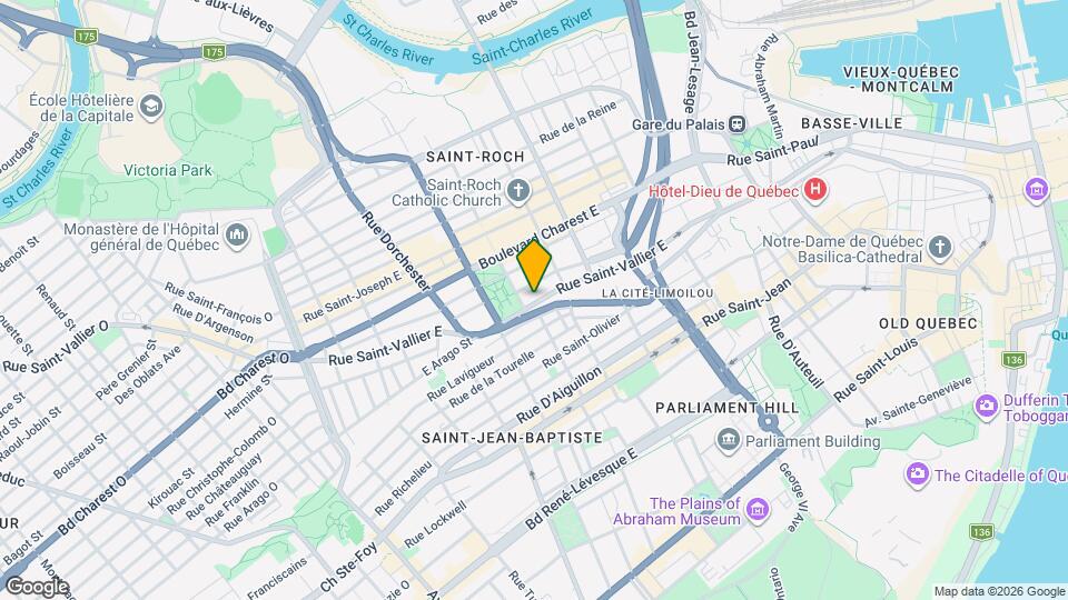 532 De Saint-Vallier Rue E Map and Location Details