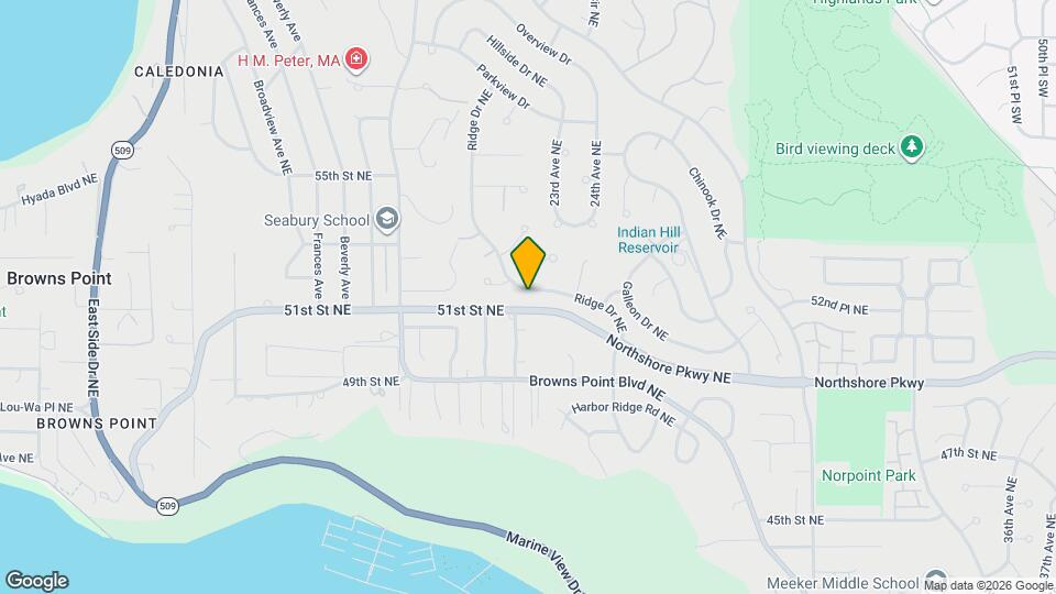 5216 Ridge Dr NE Map and Location Details