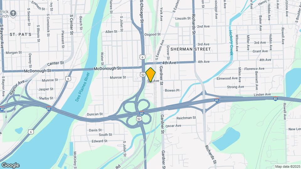 10 5th Ave, Unit 1 Map and Location Details