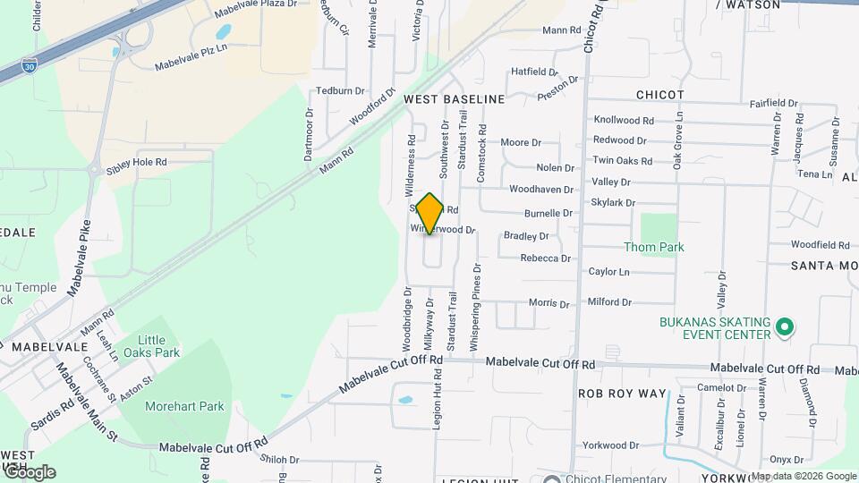 10001 Forester Cove Map and Location Details