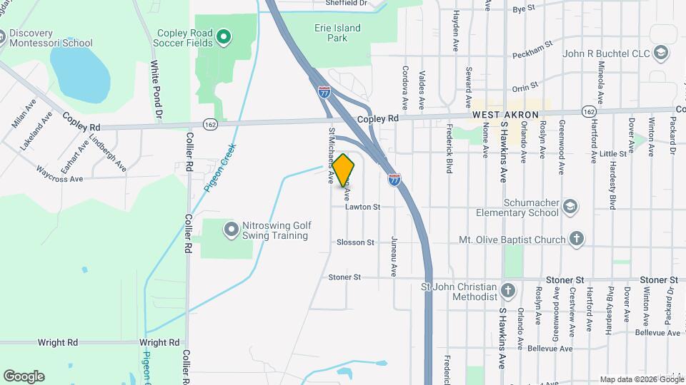 1104 Yukon Ave Map and Location Details