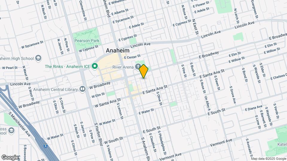 323 S Philadelphia St Mapa y Detalles de la Ubicación