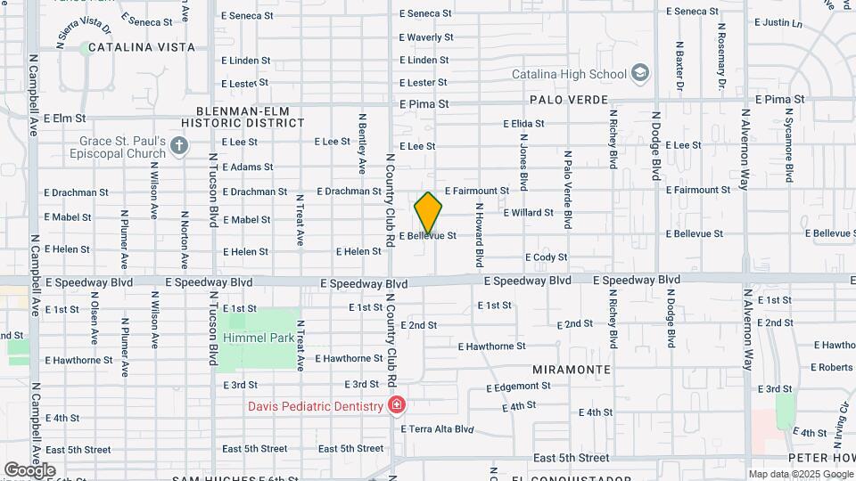 3184-3186 E Bellevue St Map and Location Details