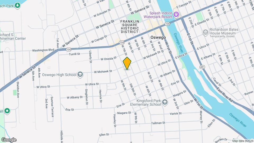 193 W 8th St Map and Location Details