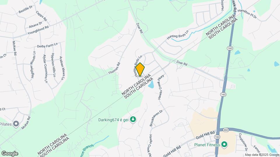 13415 Hunting Birds Ln Map and Location Details