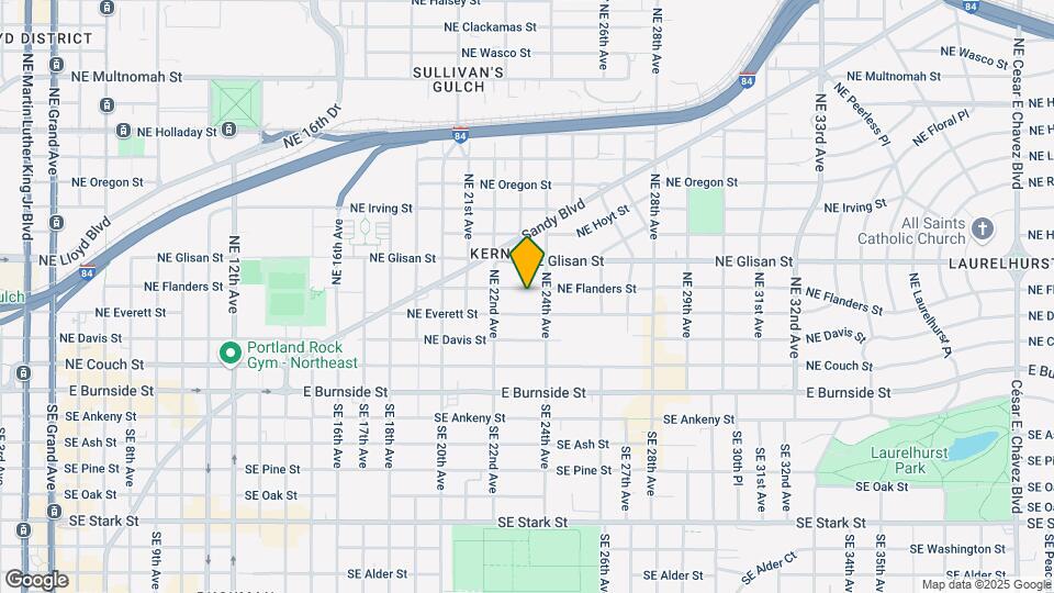 2250 NE Flanders St Mapa y Detalles de la Ubicación
