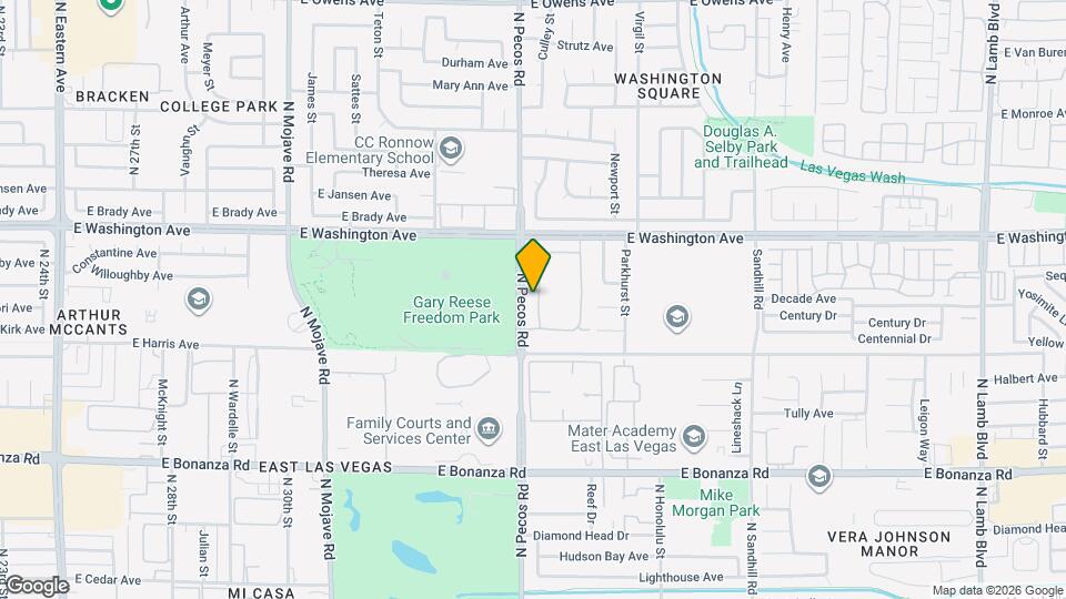 824 Hedge Way Map and Location Details