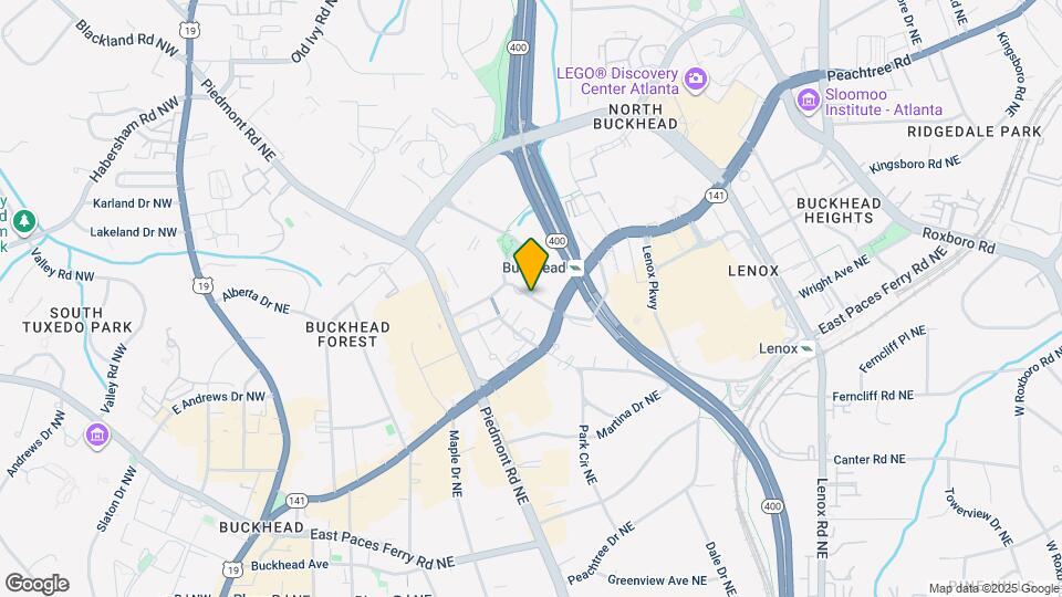 1777 Peachtree Rd NE Map and Location Details