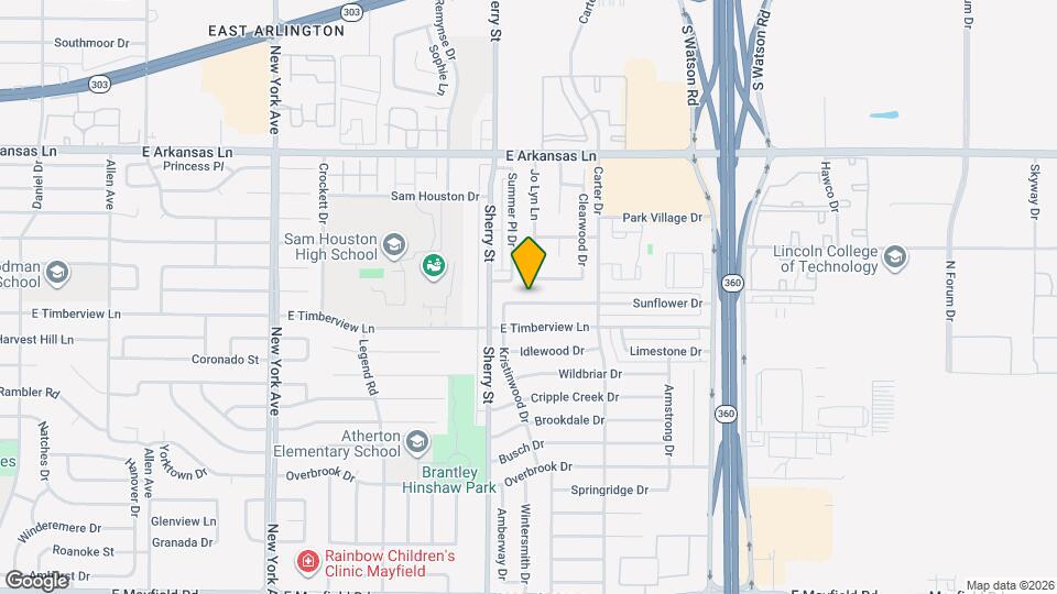 2315 Sunflower Dr Map and Location Details