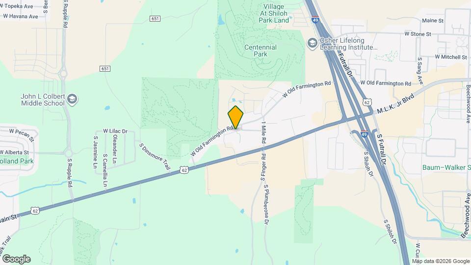 1123 S Tottenham Ct Map and Location Details