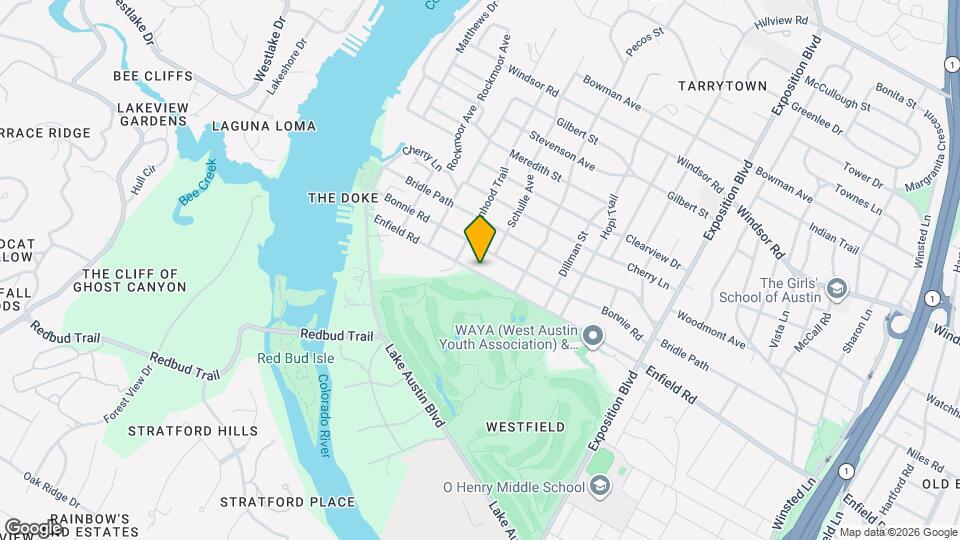 3416 Enfield Rd Map and Location Details