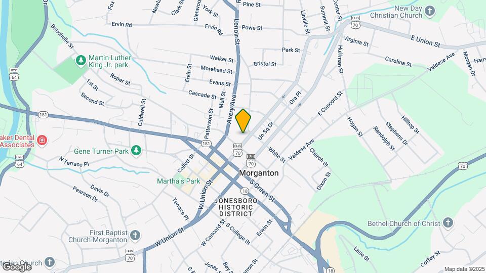 Morganton Trading Company Map and Location Details
