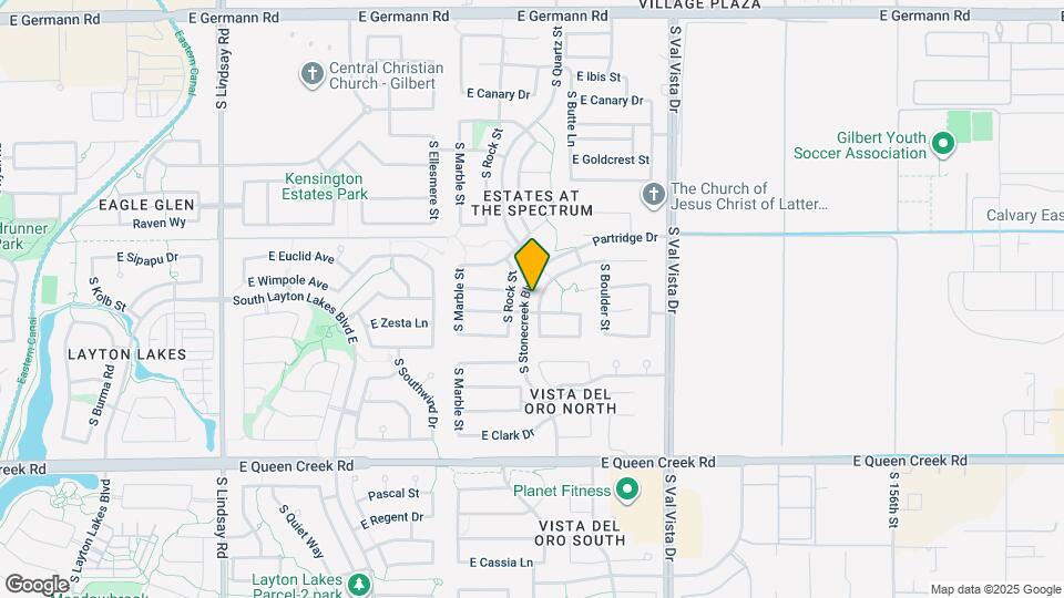 4510 S Cobblestone St Map and Location Details