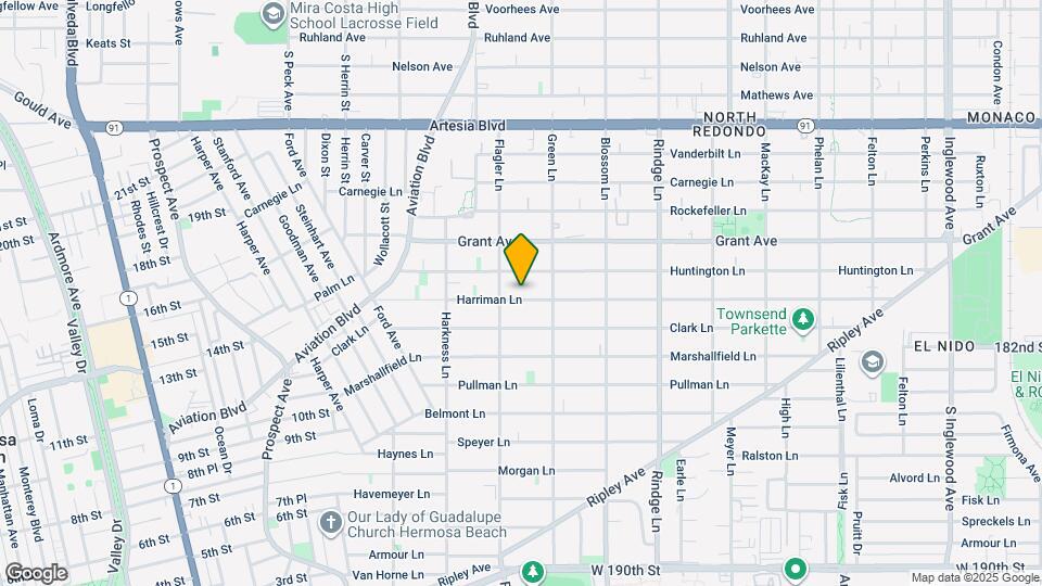 1909 Harriman Ln, Unit 3 Map and Location Details