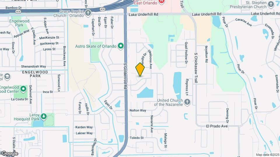 7611 Autumn Pines Dr Map and Location Details