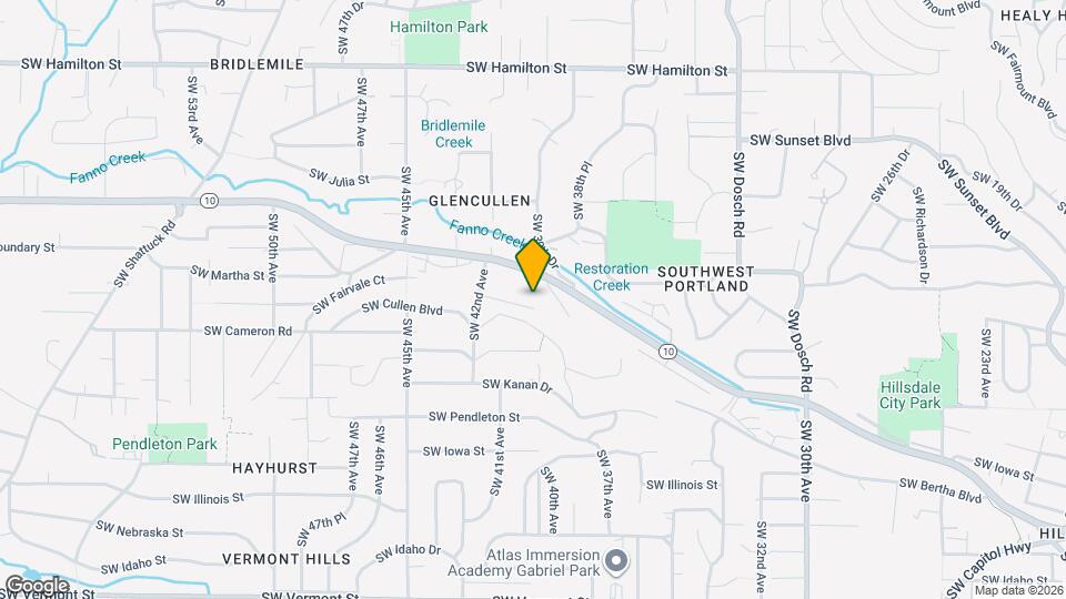 4017 SW Fairvale Dr Map and Location Details