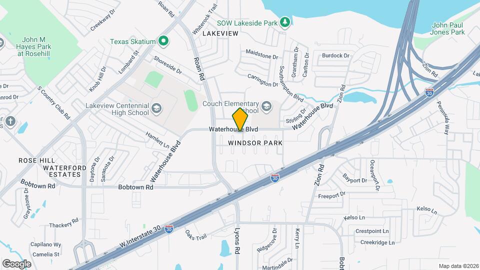 5107 Whitehaven Dr Map and Location Details