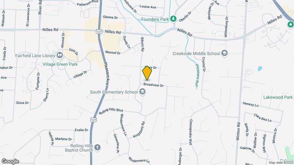 816 Broadview Dr Mapa y Detalles de la Ubicación